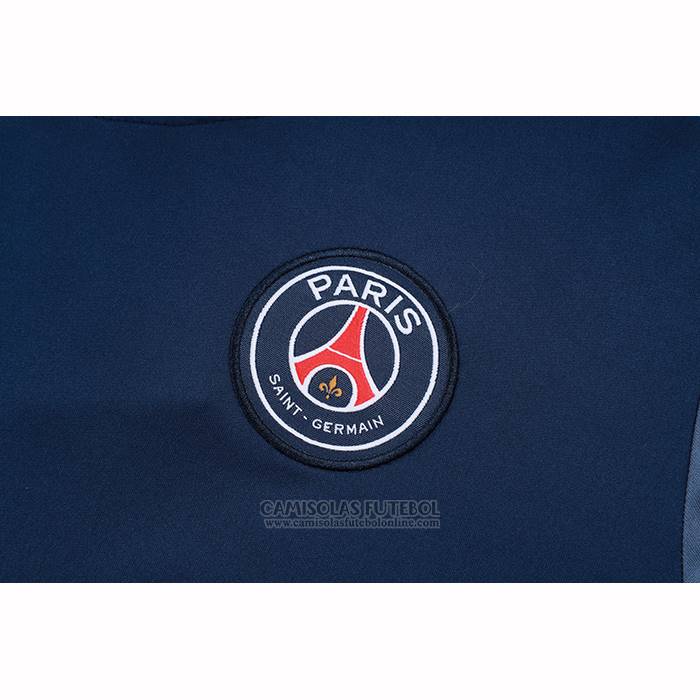 Fato de Treino Paris Saint-Germain Manga Curta 2025-2026 Azul - Calcas Curta